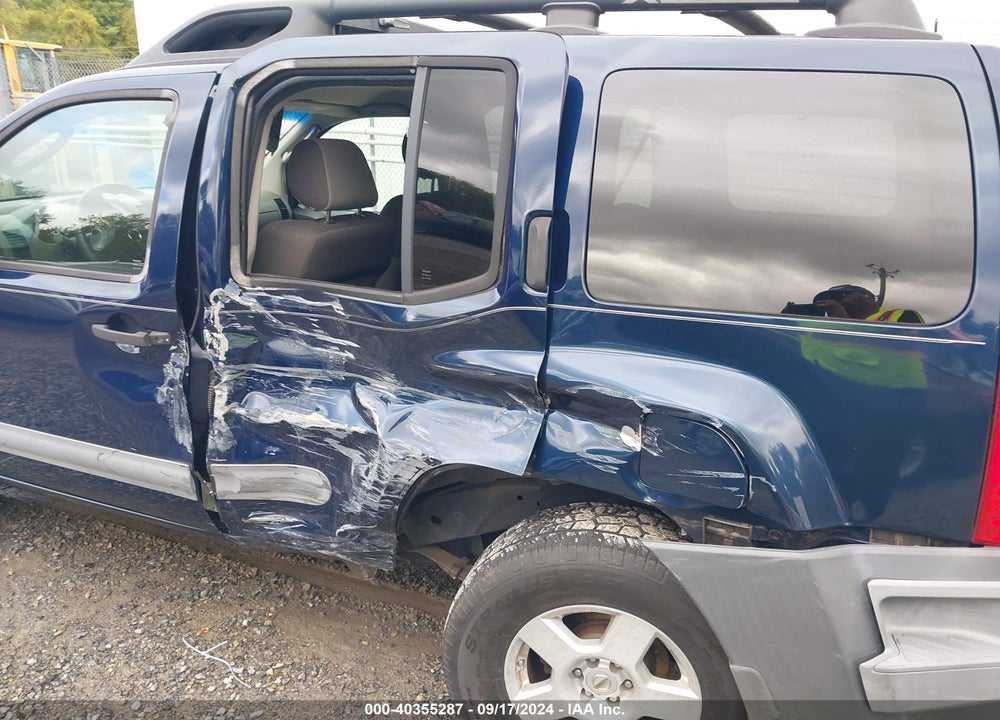 2006 NISSAN XTERRA S VIN: 5N1AN08W56C502536