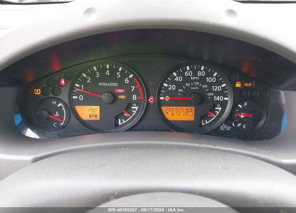 2006 NISSAN XTERRA S VIN: 5N1AN08W56C502536