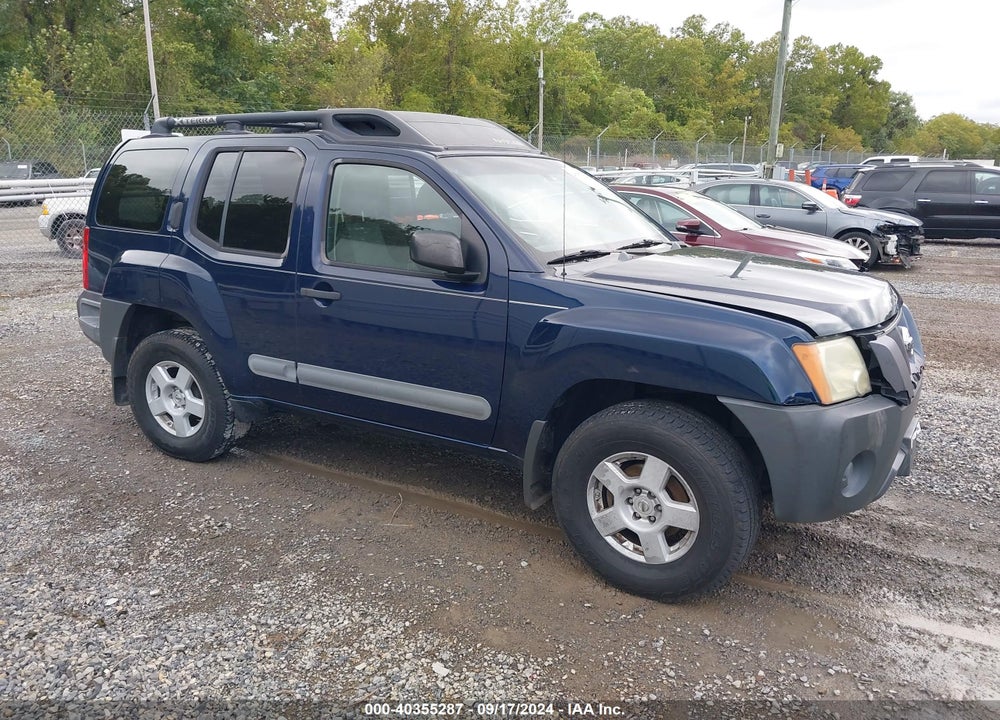 2006 NISSAN XTERRA S VIN: 5N1AN08W56C502536