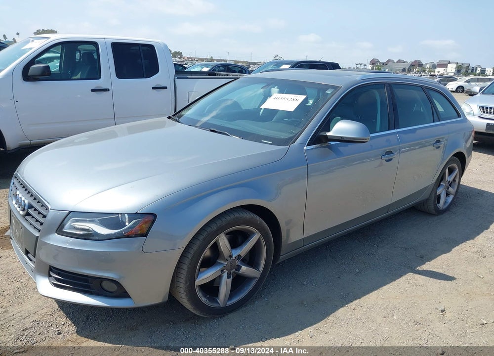 2009 AUDI A4 2.0T AVANT VIN: WAUXF78KX9A127659