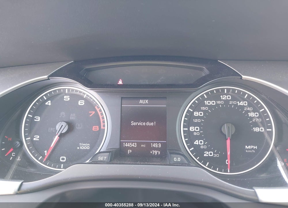 2009 AUDI A4 2.0T AVANT VIN: WAUXF78KX9A127659