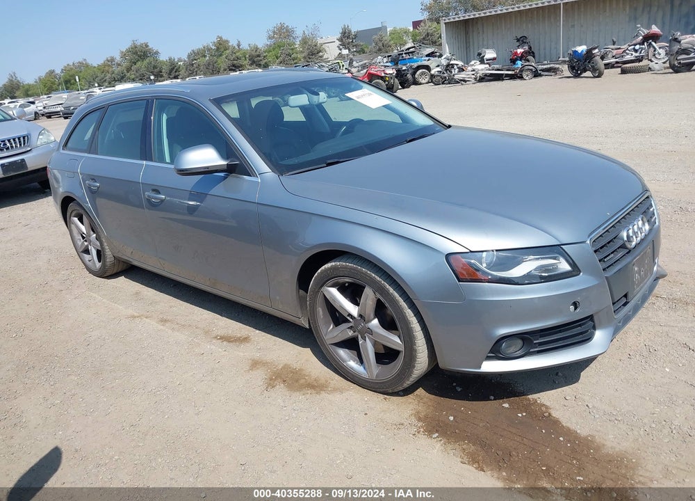 2009 AUDI A4 2.0T AVANT VIN: WAUXF78KX9A127659