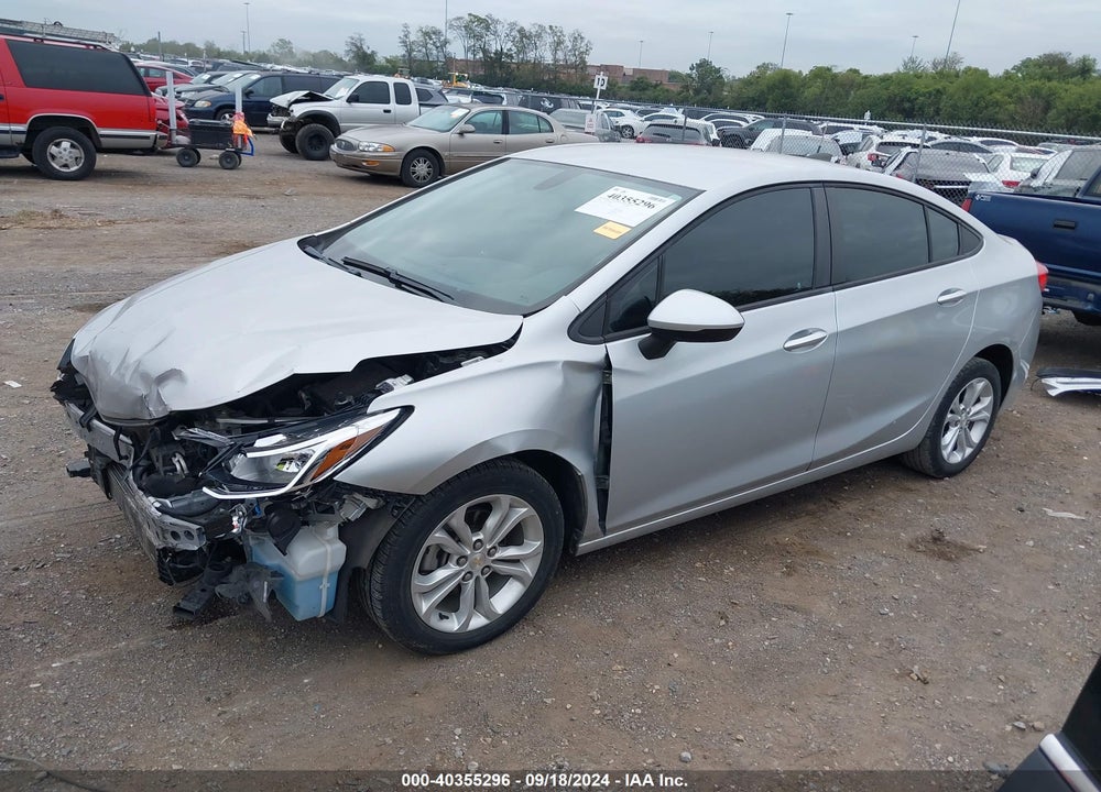 2019 CHEVROLET CRUZE LS VIN: 1G1BC5SM9K7118662