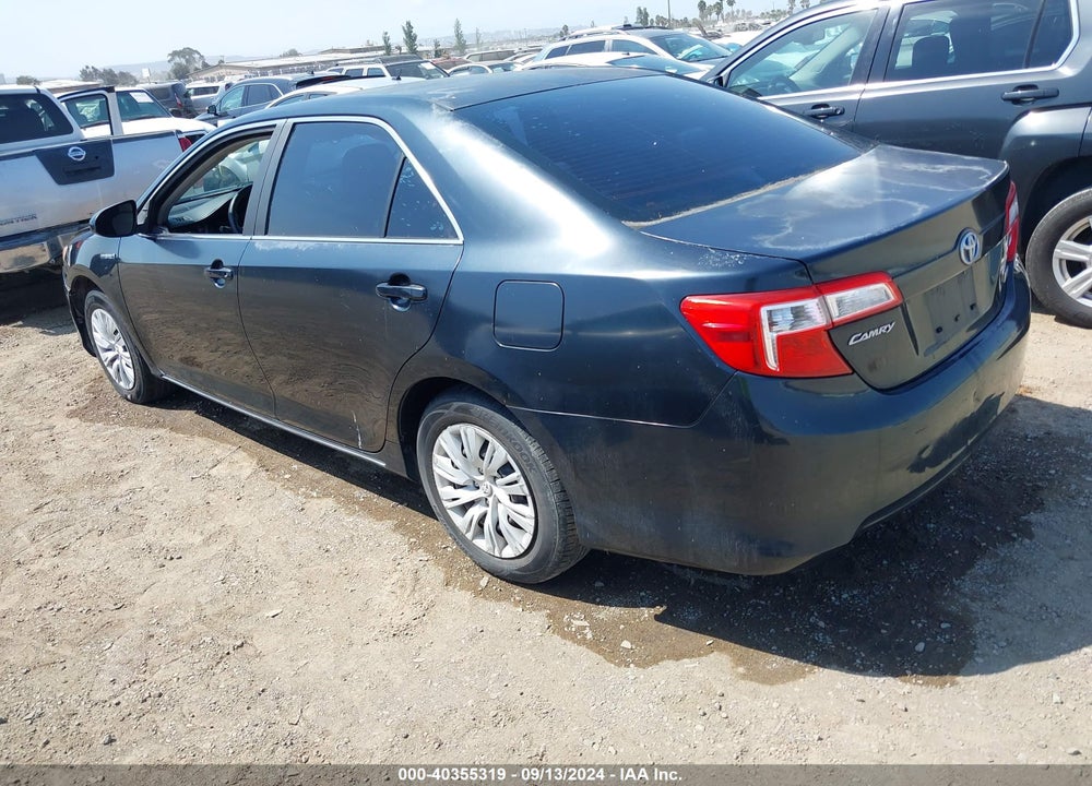 2012 TOYOTA CAMRY HYBRID LE VIN: 4T1BD1FK9CU053171