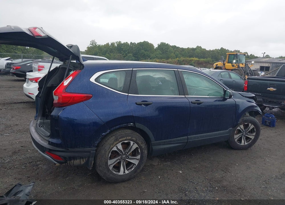 2017 HONDA CR-V LX VIN: 2HKRW6H37HH218314