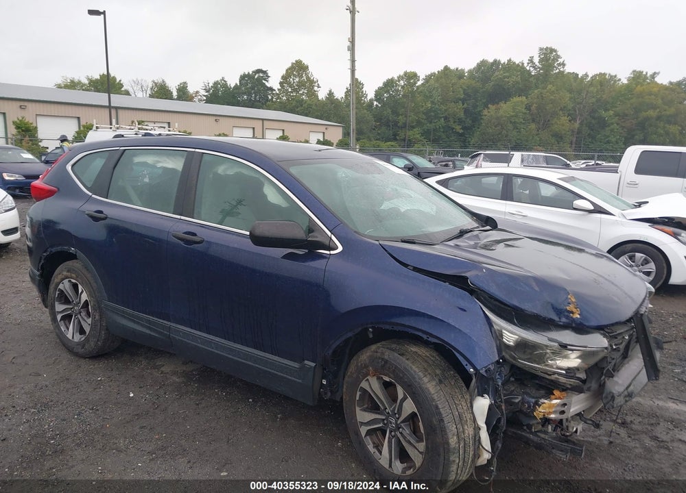 2017 HONDA CR-V LX VIN: 2HKRW6H37HH218314