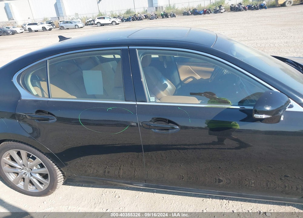 2013 LEXUS GS 350 VIN: JTHCE1BL1D5017330