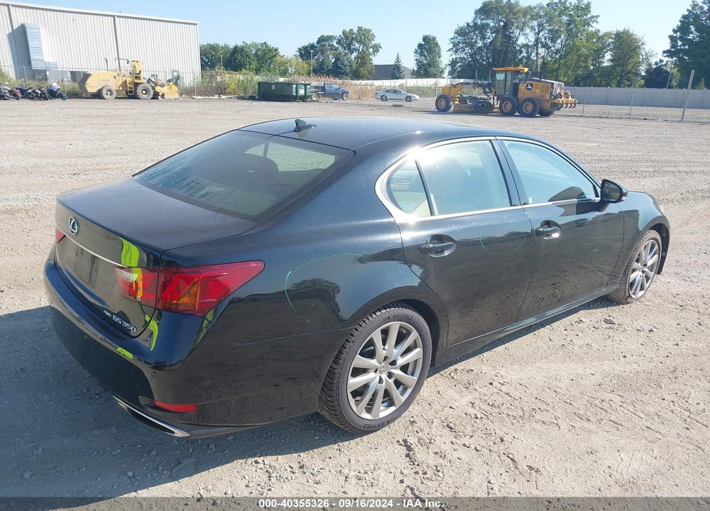 2013 LEXUS GS 350 VIN: JTHCE1BL1D5017330