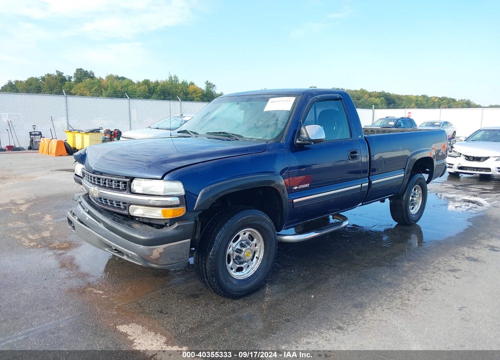 2000 CHEVROLET SILVERADO 2500 LS VIN: 1GCGK24U6YE122118