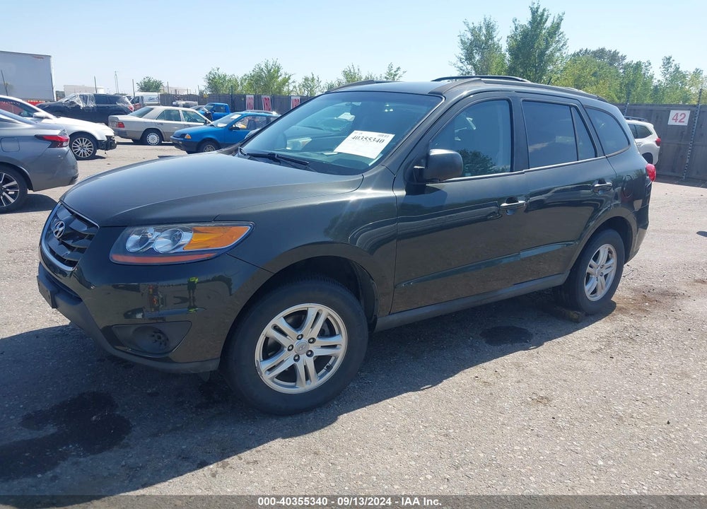 2010 HYUNDAI SANTA FE GLS VIN: 5NMSGDABXAH366965