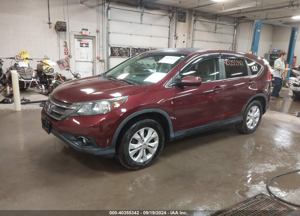 2014 HONDA CR-V EX VIN: 5J6RM4H58EL077329
