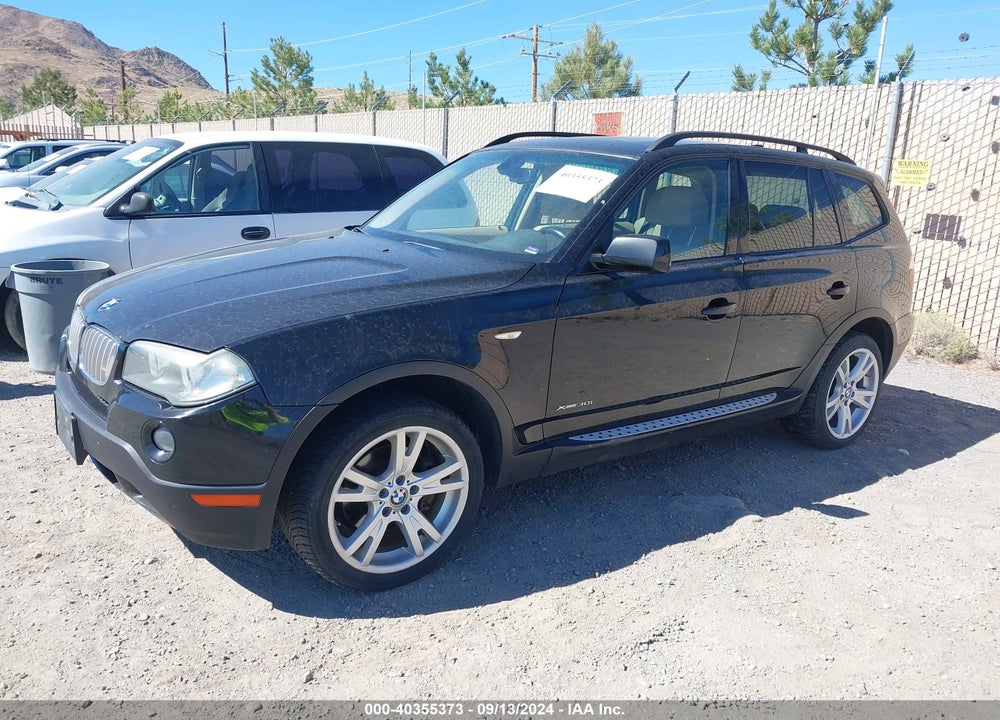 2009 BMW X3 XDRIVE30I VIN: WBXPC93459WJ25727