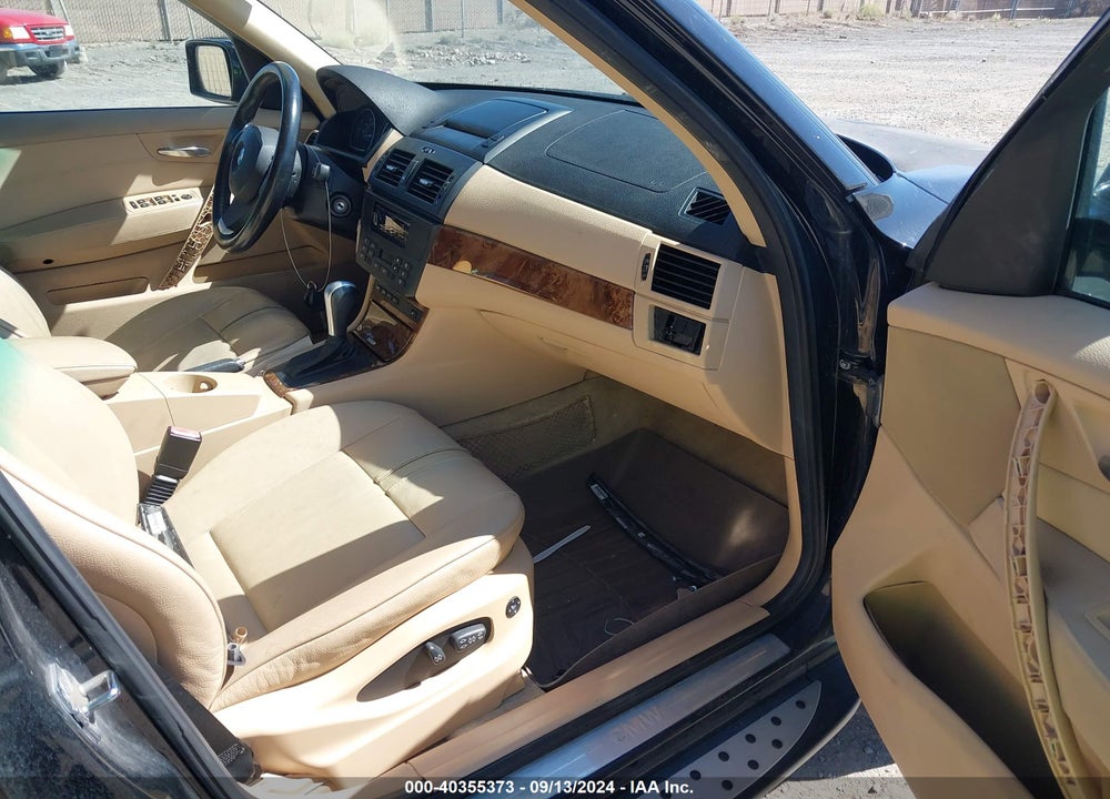 2009 BMW X3 XDRIVE30I VIN: WBXPC93459WJ25727
