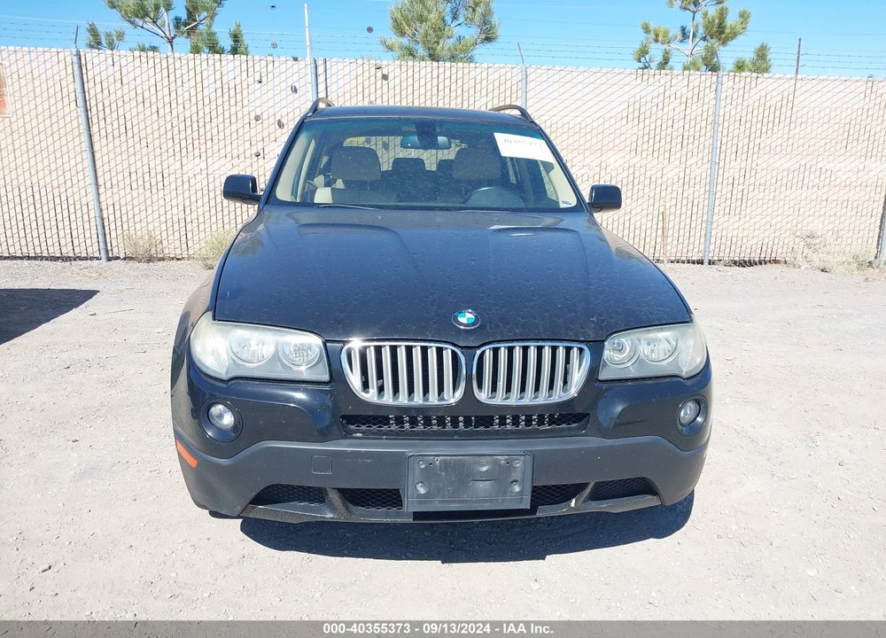 2009 BMW X3 XDRIVE30I VIN: WBXPC93459WJ25727