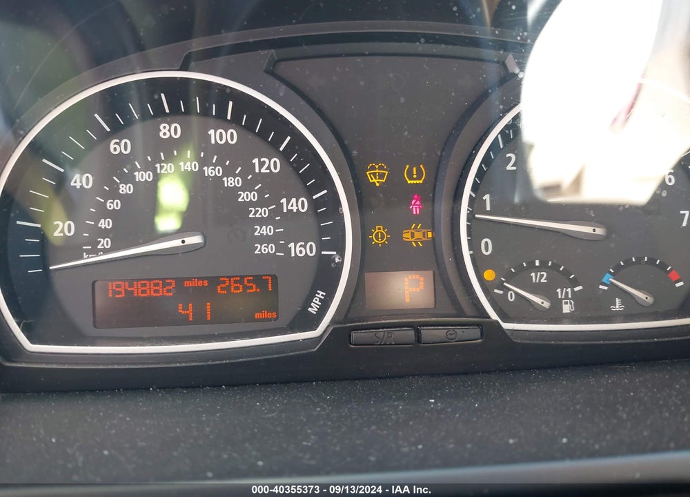 2009 BMW X3 XDRIVE30I VIN: WBXPC93459WJ25727