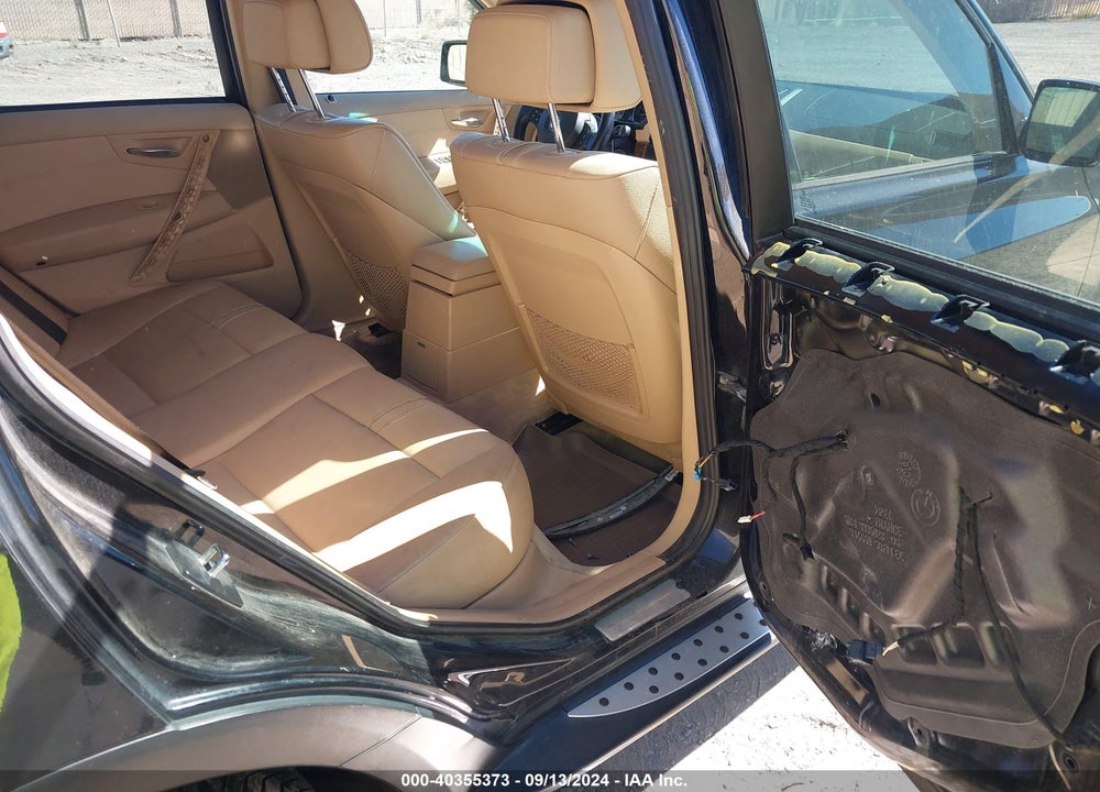 2009 BMW X3 XDRIVE30I VIN: WBXPC93459WJ25727