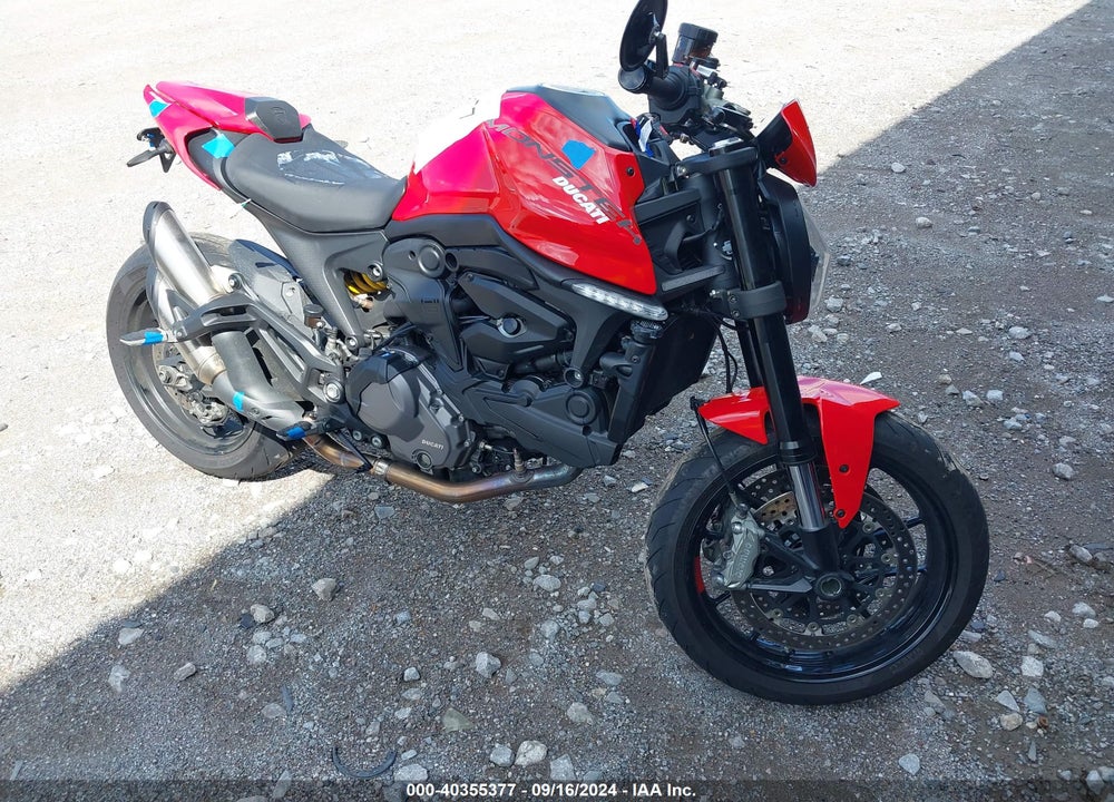 2021 DUCATI MONSTER VIN: ZDMMAMDTXMB000998