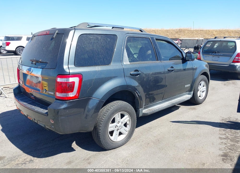 2008 FORD ESCAPE HYBRID VIN: 1FMCU49H68KC24385