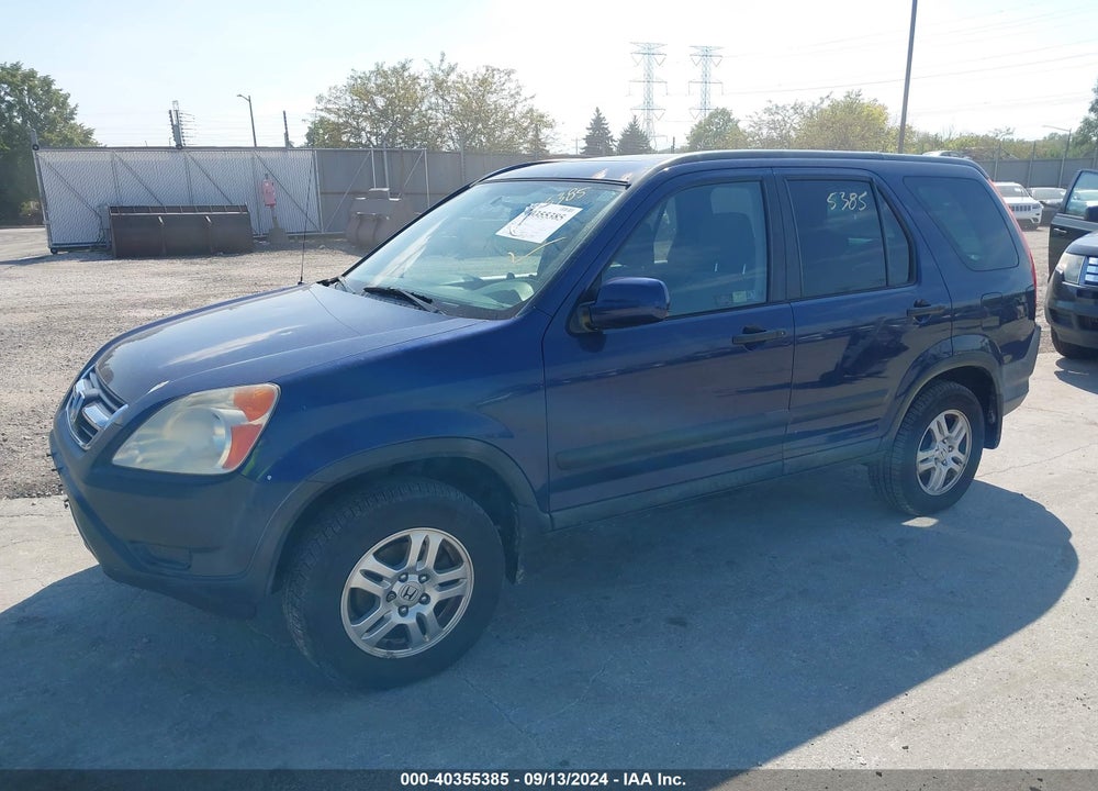 2004 HONDA CR-V EX VIN: SHSRD78894U257835