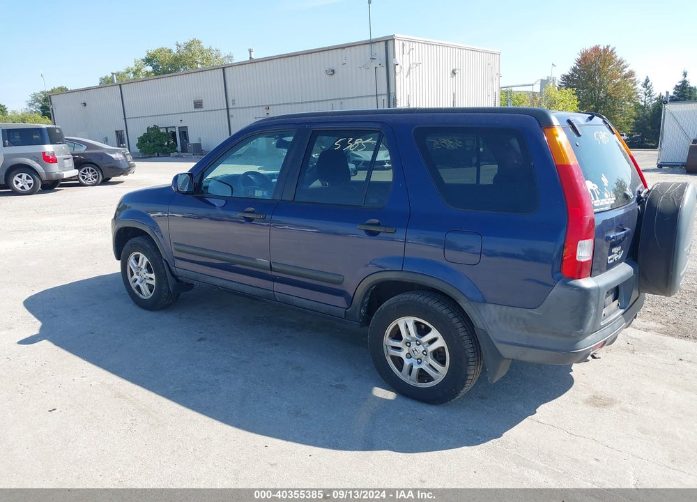 2004 HONDA CR-V EX VIN: SHSRD78894U257835