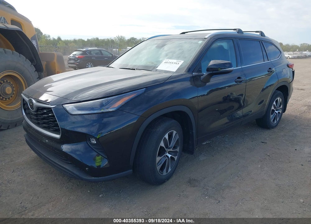2021 TOYOTA HIGHLANDER XLE VIN: 5TDGZRBHXMS151362