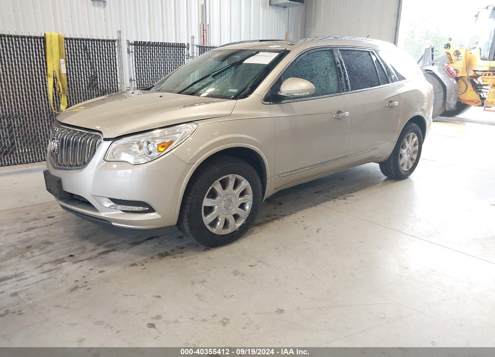 2017 BUICK ENCLAVE LEATHER VIN: 5GAKRBKD1HJ216649