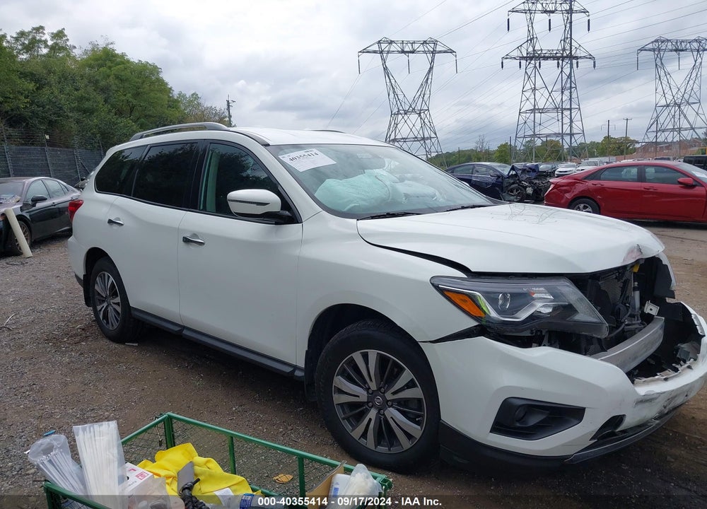 2017 NISSAN PATHFINDER SV VIN: 5N1DR2MMXHC695898
