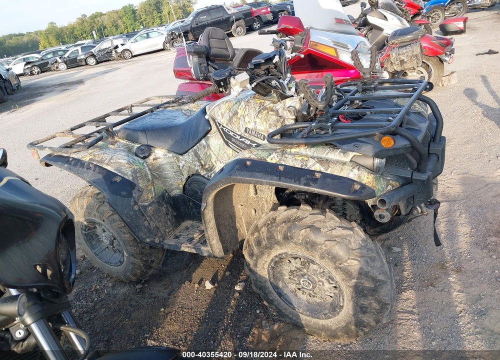 2019 YAMAHA YFM700 VIN: 5Y4AMH639KA100272