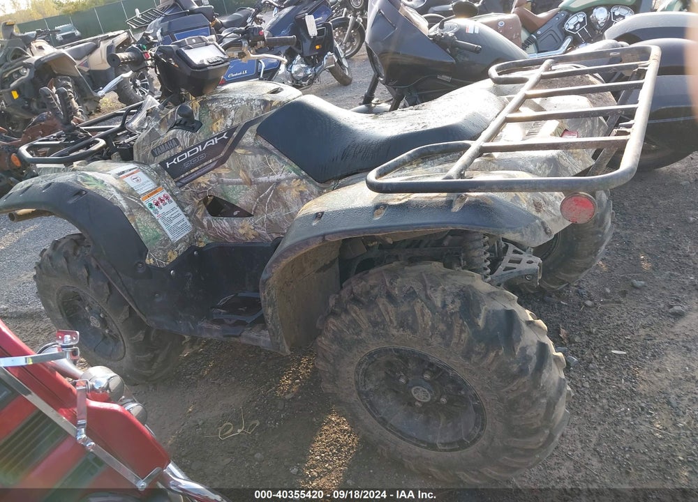 2019 YAMAHA YFM700 VIN: 5Y4AMH639KA100272