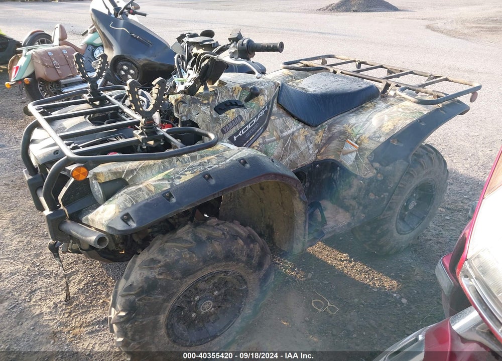 2019 YAMAHA YFM700 VIN: 5Y4AMH639KA100272