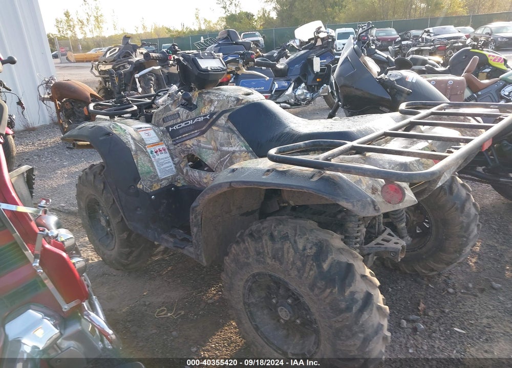 2019 YAMAHA YFM700 VIN: 5Y4AMH639KA100272