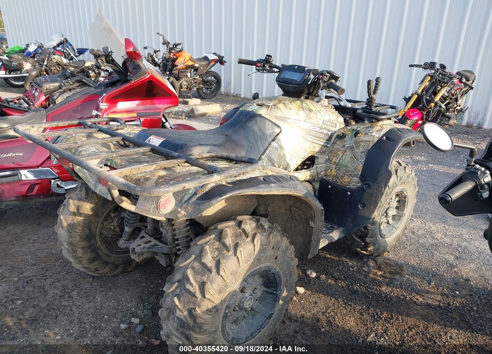 2019 YAMAHA YFM700 VIN: 5Y4AMH639KA100272