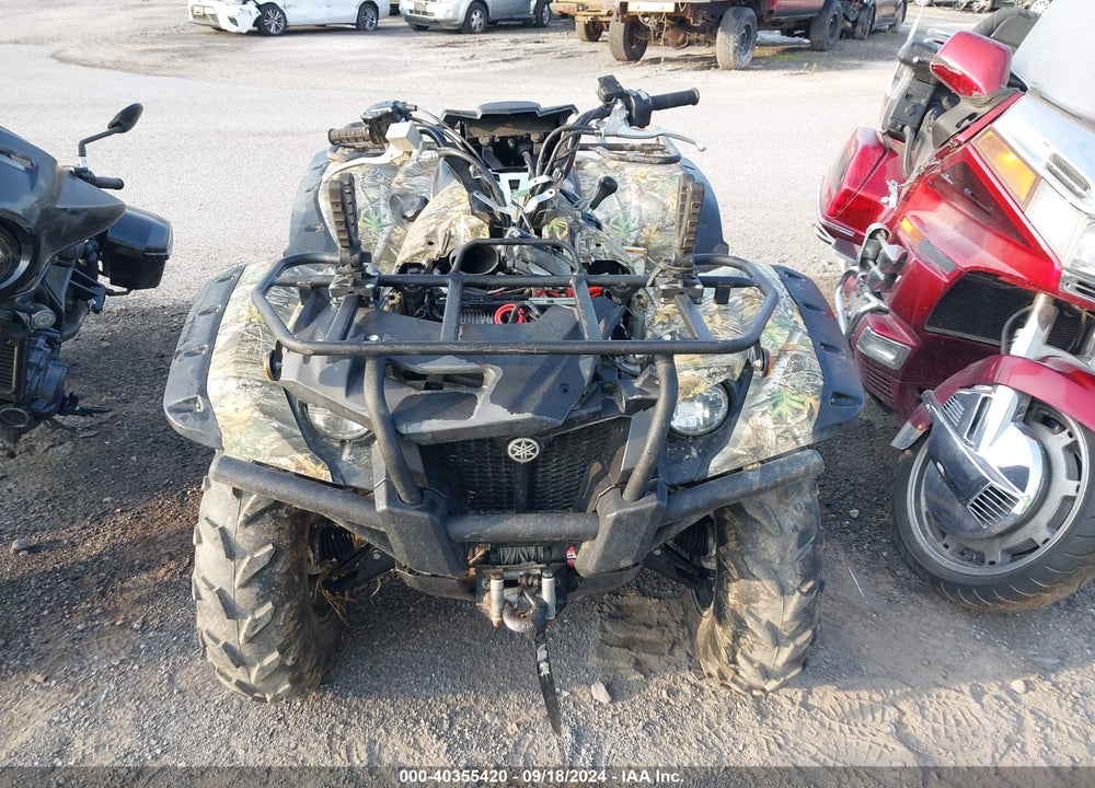 2019 YAMAHA YFM700 VIN: 5Y4AMH639KA100272