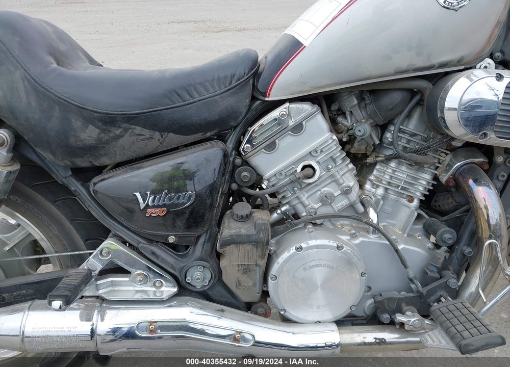 2004 KAWASAKI VN750 VIN: JKAVNDA184B552761