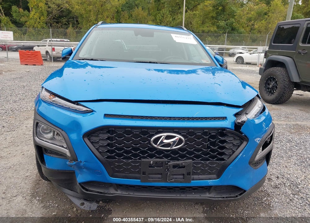 2021 HYUNDAI KONA SEL VIN: KM8K2CAA2MU609371
