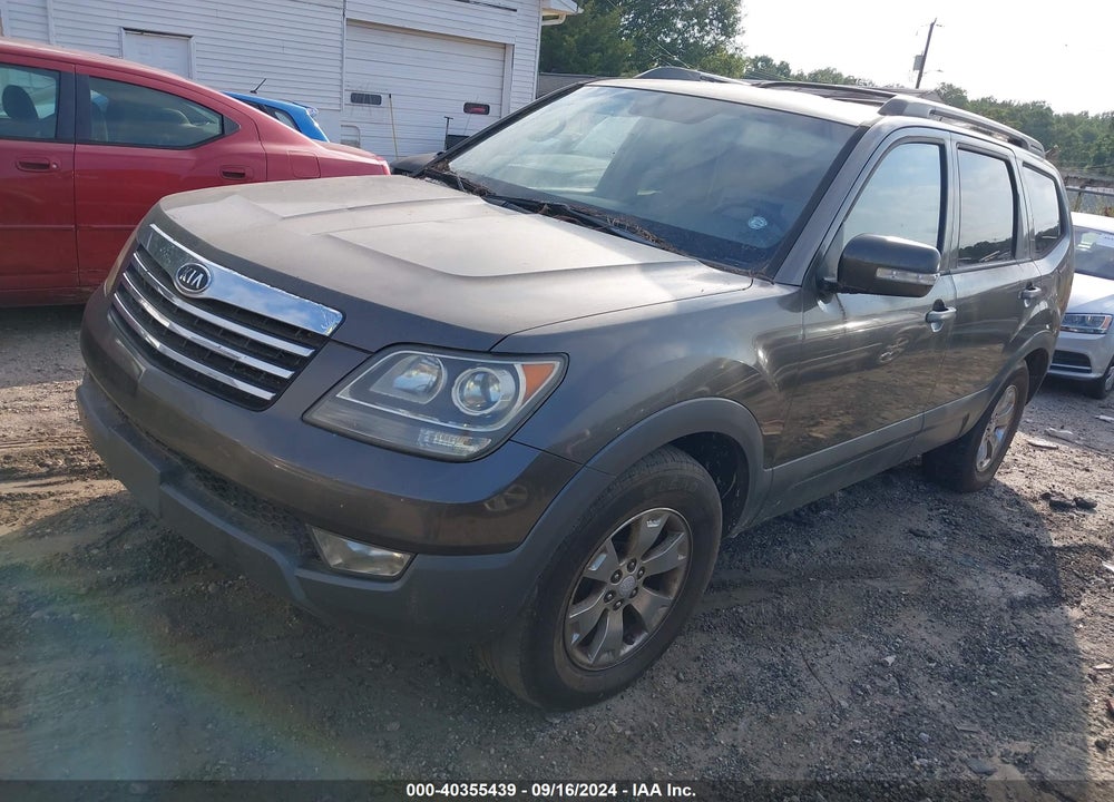 2009 KIA BORREGO EX V6 VIN: KNDJJ741595024212