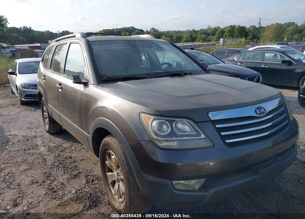 2009 KIA BORREGO EX V6 VIN: KNDJJ741595024212