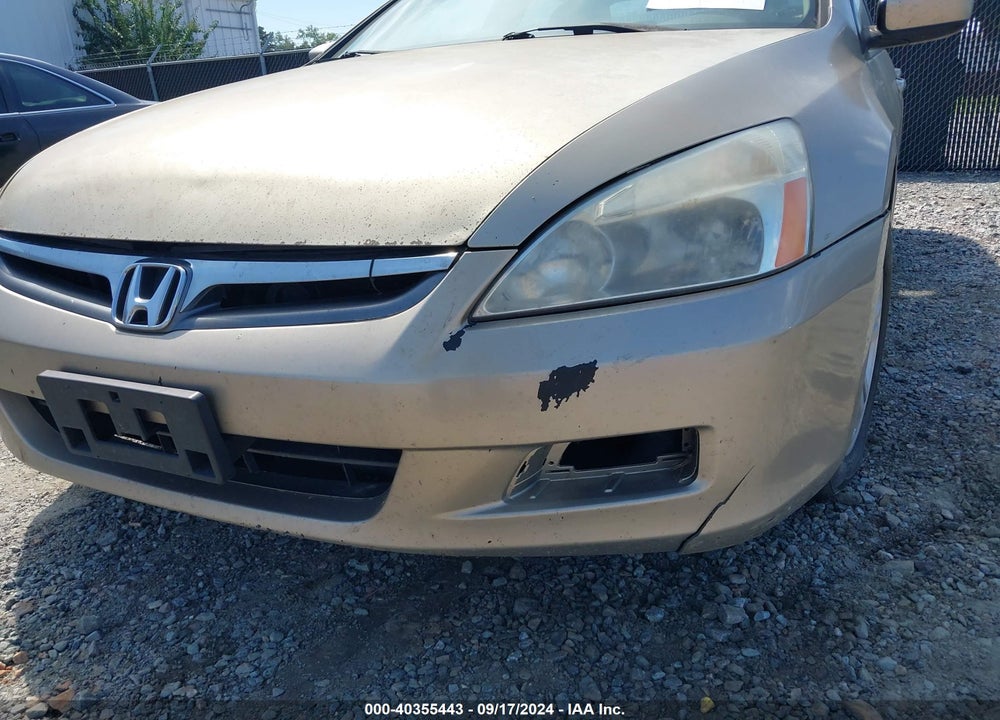 2007 HONDA ACCORD 2.4 EX VIN: 1HGCM56877A045681
