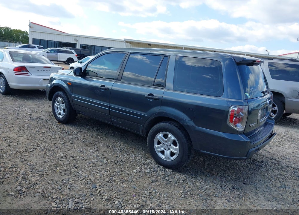 2006 HONDA PILOT LX VIN: 2HKYF18196H554069