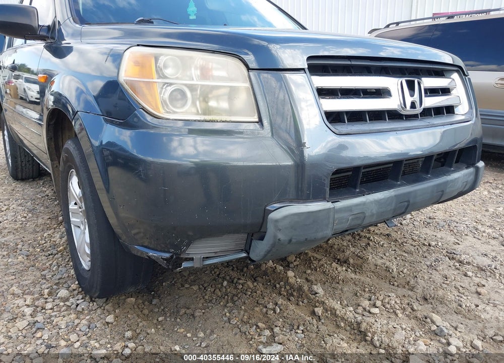 2006 HONDA PILOT LX VIN: 2HKYF18196H554069