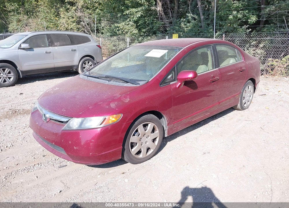2006 HONDA CIVIC LX VIN: 1HGFA16556L091050