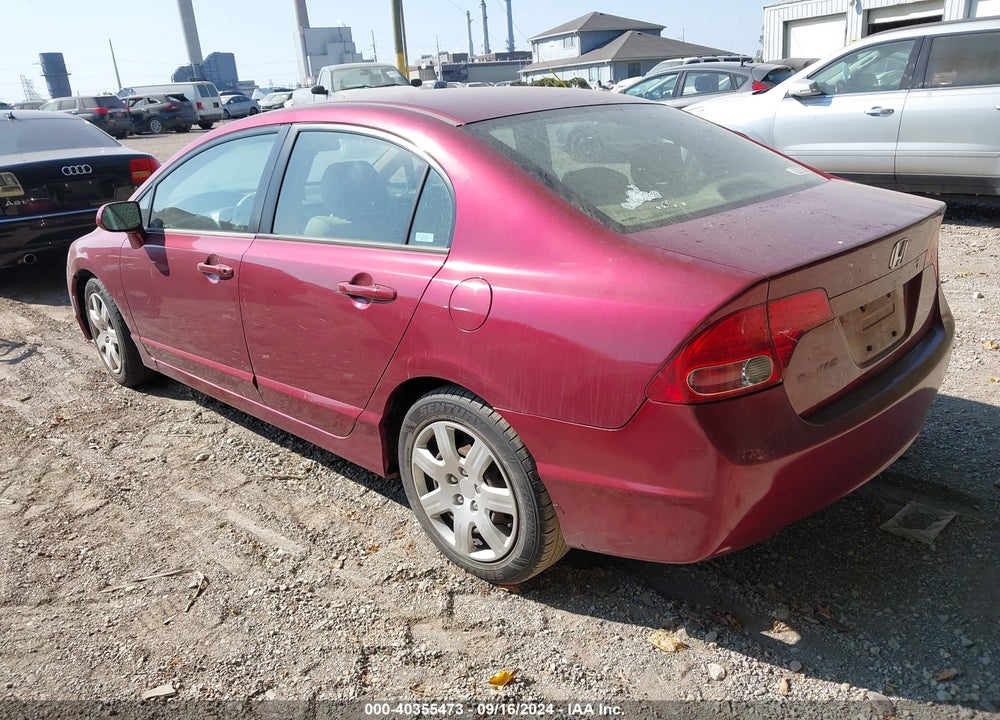 2006 HONDA CIVIC LX VIN: 1HGFA16556L091050