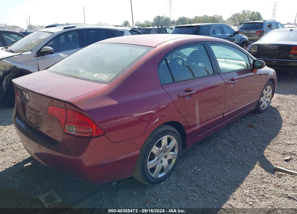 2006 HONDA CIVIC LX VIN: 1HGFA16556L091050