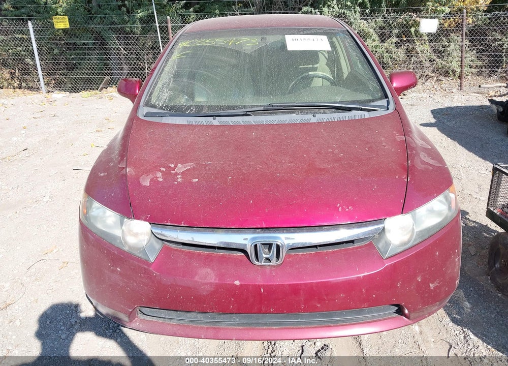 2006 HONDA CIVIC LX VIN: 1HGFA16556L091050