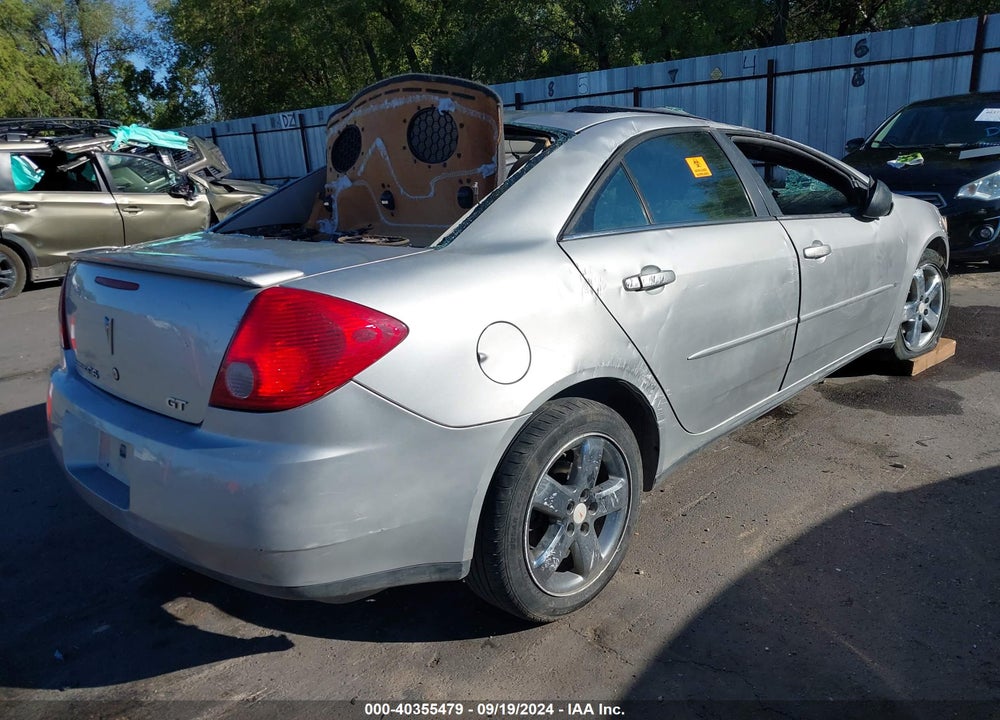 2007 PONTIAC G6 GT VIN: 1G2ZH58N074160383