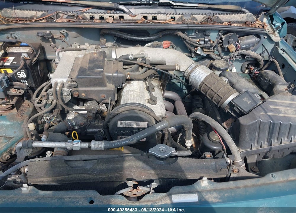 1996 GEO TRACKER VIN: 2CNBJ1861T6931912