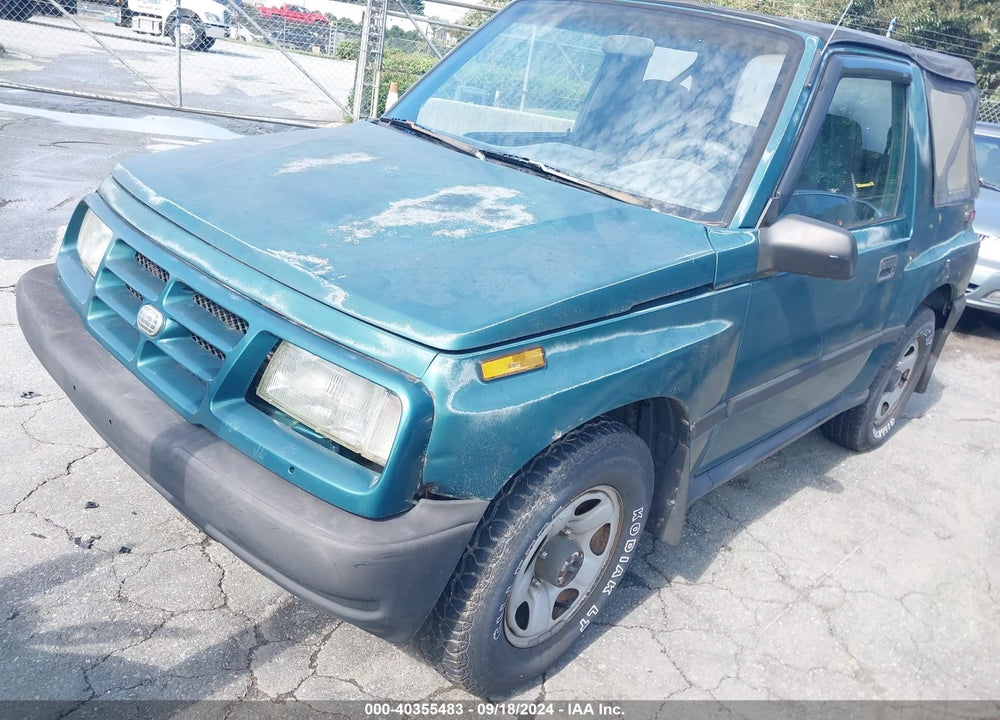 1996 GEO TRACKER VIN: 2CNBJ1861T6931912