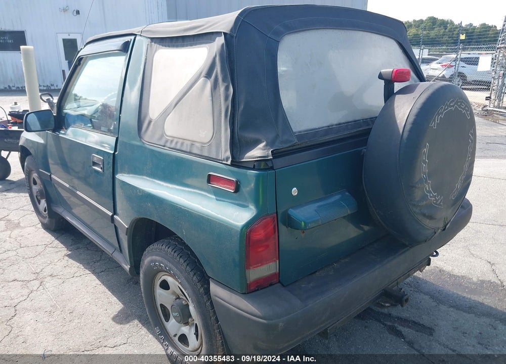 1996 GEO TRACKER VIN: 2CNBJ1861T6931912