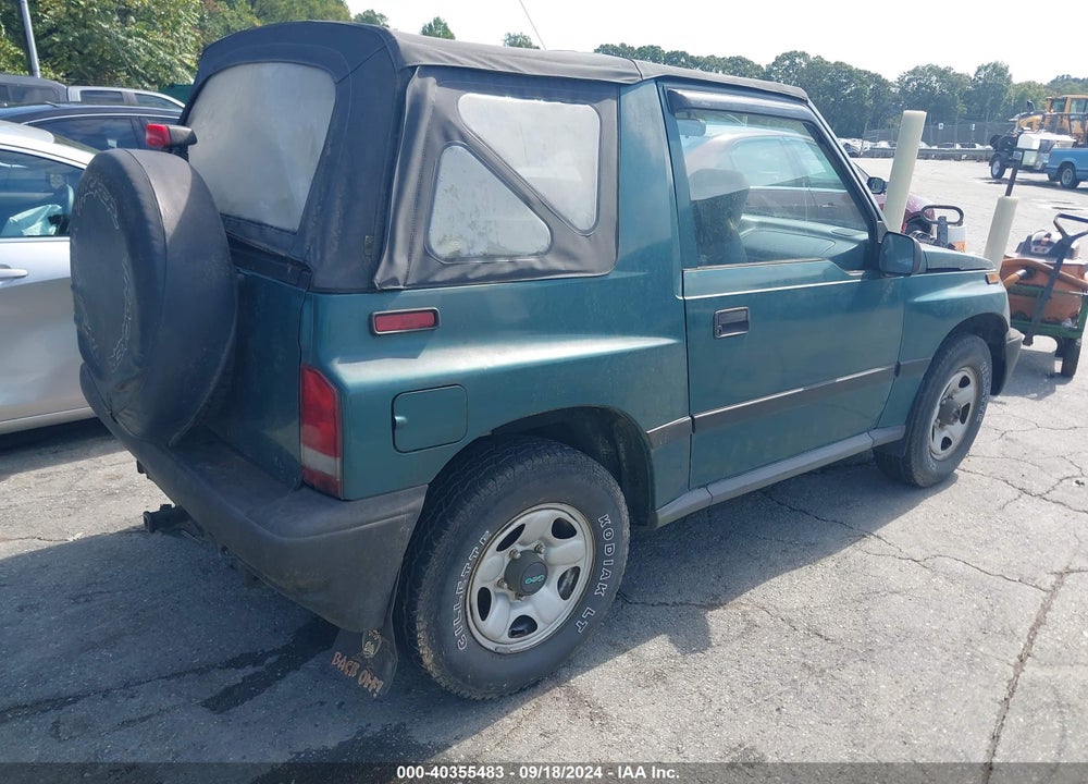 1996 GEO TRACKER VIN: 2CNBJ1861T6931912