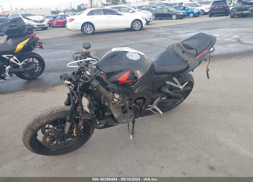 2009 HONDA CBR600 RR VIN: JH2PC40149K200460